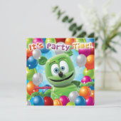 Gummibär (het Beer van Gummy) Kaart (Staand voorkant)