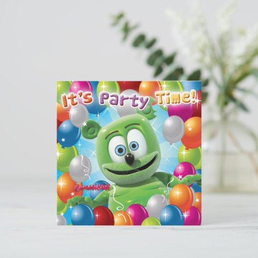 Gummibär (het Beer van Gummy) Kaart (Staand voorkant)