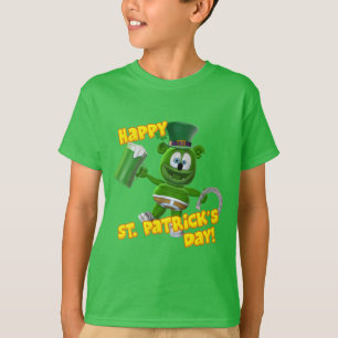 Gummibär (Het Beer van Gummy) St. Patrick's Day T-shirt