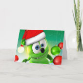 Gummibär-kerstkaart Feestdagen Kaart (Voorkant)