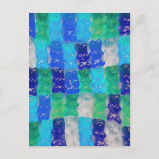 Gummibärchen Briefkaart (Voorkant)