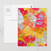 Gummibärchen Briefkaart (Voorkant / Achterkant)
