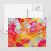 Gummibärchen Briefkaart (Voorkant / Achterkant)