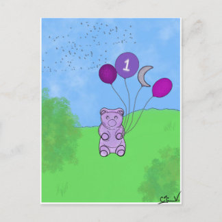 Gummibeer 1e Poster Briefkaart