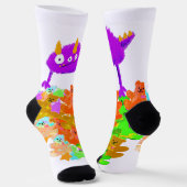 Gummibeer Oogst Monster Sokken (Gebogen)