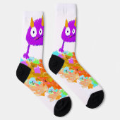 Gummibeer Oogst Monster Sokken (Rechts)