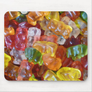 Gummibeertjes Achtergrond Muismat
