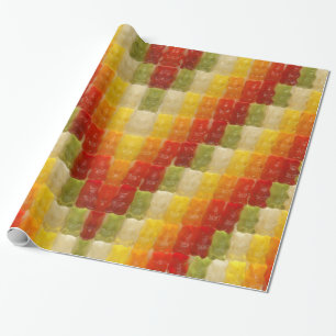 gummie - beren - cadeautje cadeaupapier