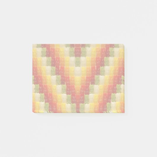 gummie-beren - Post-It Notes-pad Post-it® Notes (Voorkant)