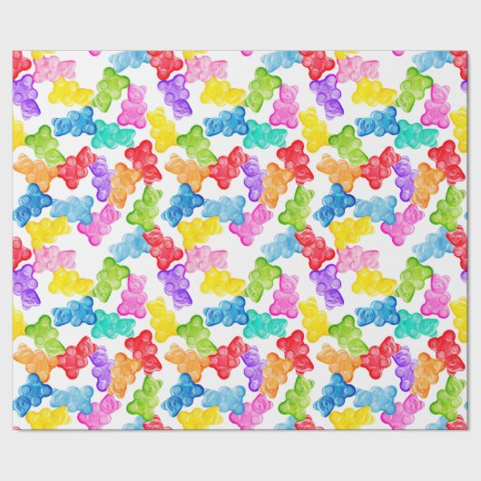 Gummie-Beren van LAD Cadeaupapier (Zoom)