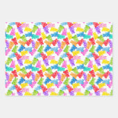 Gummie-Beren van LAD Inpakpapier Vel (Voorkant 3)