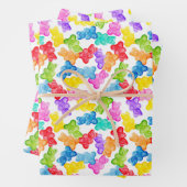 Gummie-Beren van LAD Inpakpapier Vel (In situ)