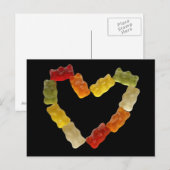 gummie hart briefkaart (Voorkant / Achterkant)