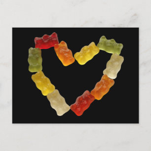 gummie hart briefkaart