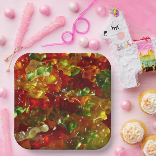 Gummies Papieren Bordje (Feest)