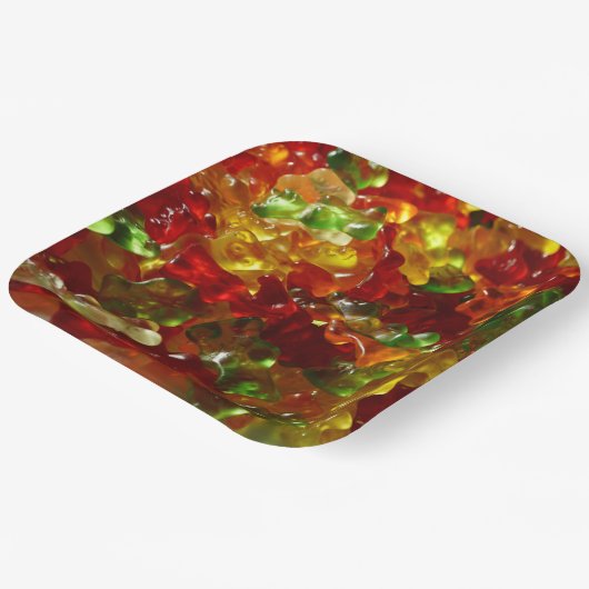 Gummies Papieren Bordje (Gebogen)