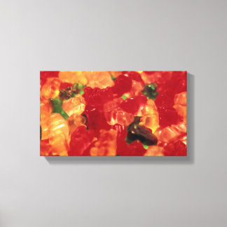 Gummies Wrapped Canvas Afdruk