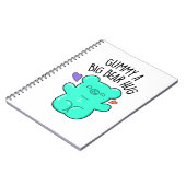 Gummy A Big Beer Hug Funny Snoep Gummy Beer Pun Notitieboek (Linkerzijde)