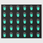 Gummy A Big Beer Hug Funny Snoep Pun Dark BG Cadeaupapier (Vlak)