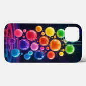 Gummy Balls: Leuke regenboogontwerp Case-Mate iPhone Case (Achterkant (horizontaal))