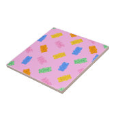 Gummy Bear Aesthetic Ceramic Tile Tegeltje (Zijkant)