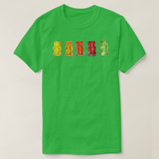 Gummy Bear Candy  T-shirt (Design voorkant)