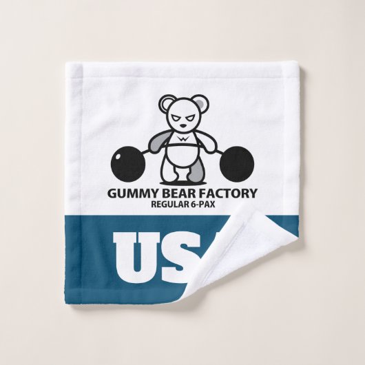 Gummy Bear Factory  Bad Handdoek (Wasdoekje)
