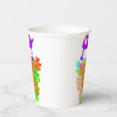 Gummy Bear Harvest Monster Papieren Bekers (Rechts)