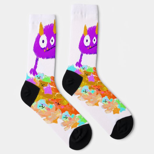 Gummy Bear Harvest Monster Sokken (Rechts)