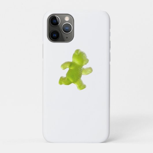 Gummy Bear op de Loop - Zoete en Coole Baby Body Case-Mate iPhone Case (Achterkant)