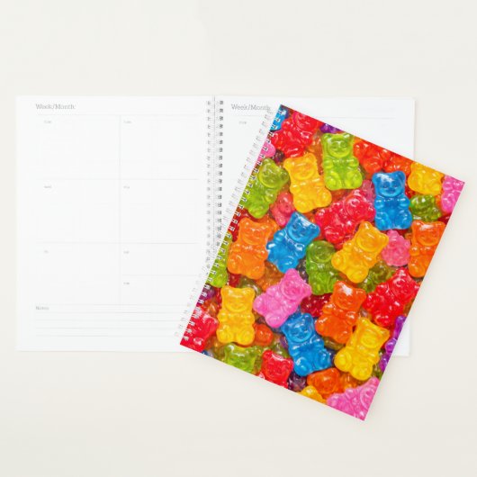 Gummy Bear Planner Cover  (Display)