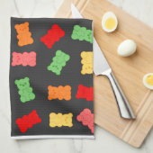 Gummy Bear Wrapping Paper Theedoek (Quarter Fold)