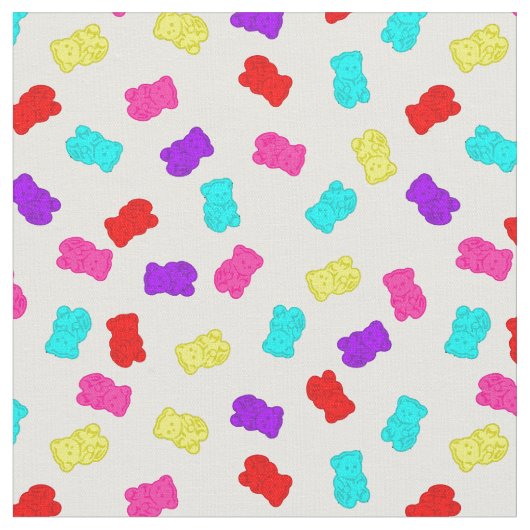 gummy bears colorful rainbow candy stof (Close Up)