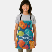 Gummy beer Bloemen Kleurrijke Gepersonaliseerde Pa Schort (Insitu)