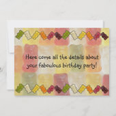 Gummy beer Chevron Kaart (Achterkant)