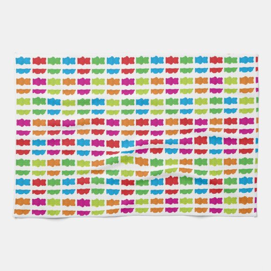 Gummy Beer Colorful Snoep patroon Theedoek (Horizontaal)