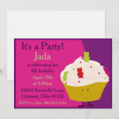 Gummy Beer Cupcake Kaart (Voorkant / Achterkant)