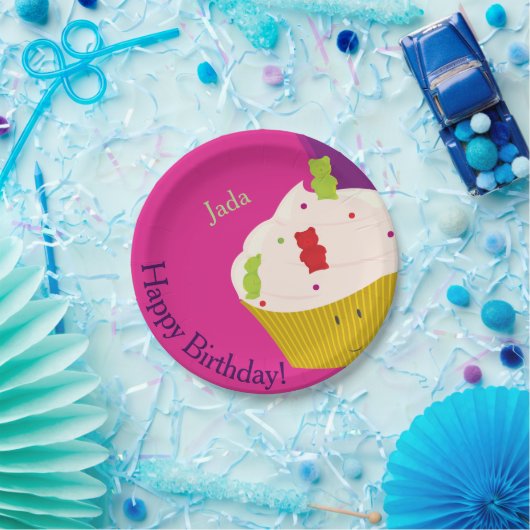 Gummy Beer Cupcake | Papieren Bord (Feest)