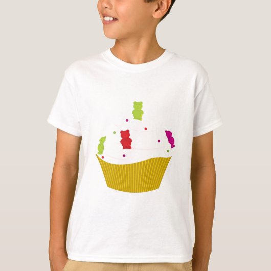 Gummy beer cupcake t-shirt (Voorkant)
