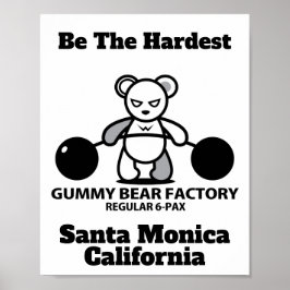 Gummy Beer Factory Campaign Poster