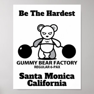 Gummy Beer Factory Campaign Poster