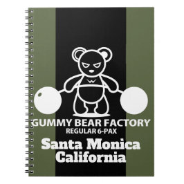 Gummy Beer Factory Gym/Fitness Notitieboek