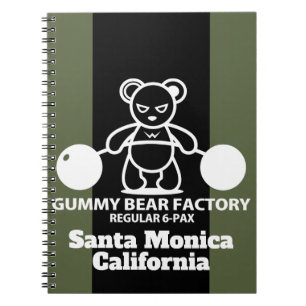 Gummy Beer Factory Gym/Fitness Notitieboek