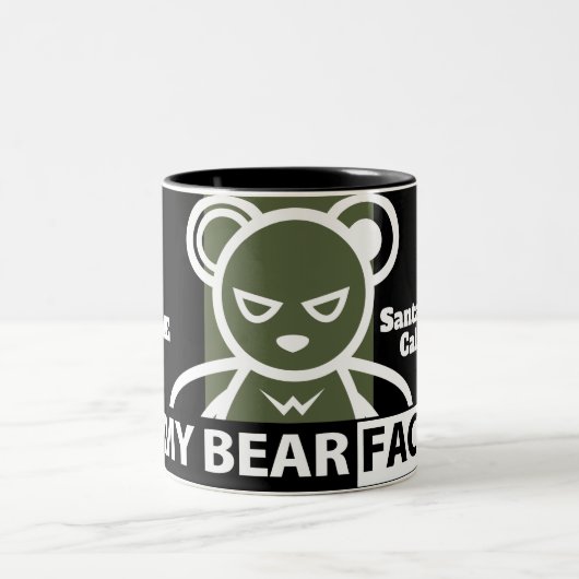 Gummy Beer Factory Gym/Fitness Tweekleurige Koffiemok (Center)