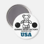 Gummy Beer Factory Magneet (Voorkant / Achterkant)