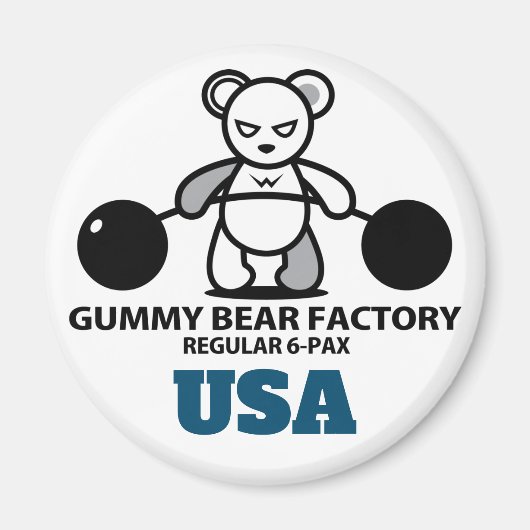Gummy Beer Factory Magneet (Voorkant)