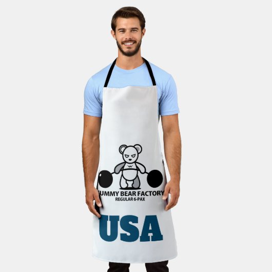 Gummy Beer Factory Schort (Gedragen)