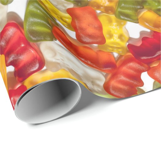 Gummy Beer Foto Cadeaupapier (Rol Hoek)