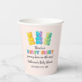 Gummy Beer Kleurrijke Jelly Snoep Baby shower Papieren Bekers (Voorkant)