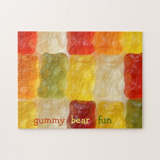 gummy beer leuk legpuzzel (Horizontaal)
